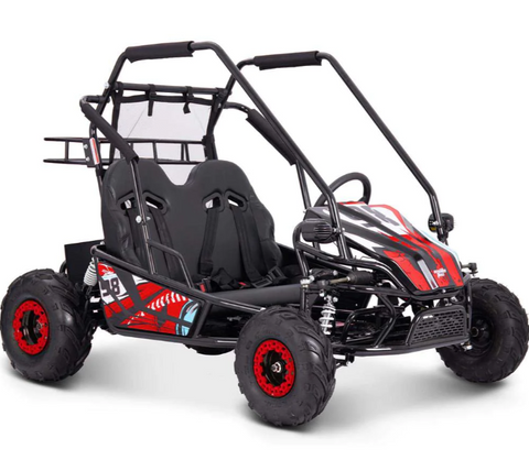 Image of MotoTec Mud Monster XL Kids Electric 60v 2000w Go Kart Full Suspension