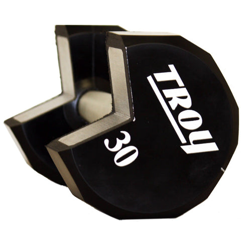 Image of 1400lb 12-Sided Urethane 130-150lb Dumbbell Set by Troy Barbell