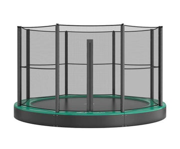 Akrobat 14ft Round Primus Flat In-Ground Trampoline