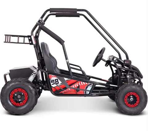 Image of MotoTec Mud Monster XL Kids Electric 60v 2000w Go Kart Full Suspension