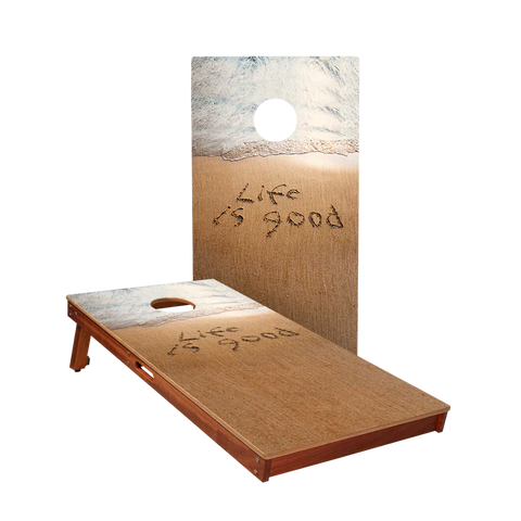 Image of ACA Life Is Good Sig Pro Cornhole Boards