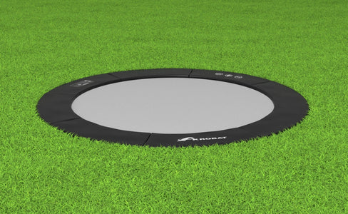 Akrobat 10ft Round Primus Flat In-Ground Trampoline