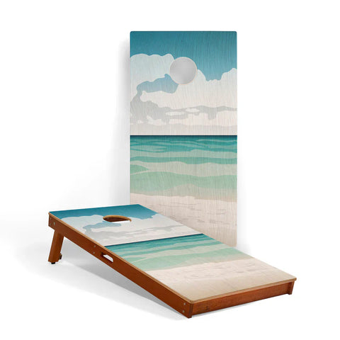 Image of Elakai Grand Teton National Park Mahogany Pathfinder Cornhole Boards