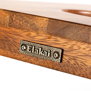 Elakai The Beach Epoxy Resin Mahogany Pathfinder ART Cornhole Boards