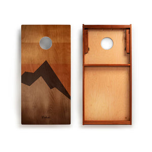 Elakai Retro Elakai Mahogany Pathfinder Cornhole Boards