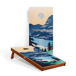 Elakai Grand Teton National Park Mahogany Pathfinder Cornhole Boards