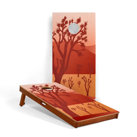 Image of Elakai Grand Teton National Park Mahogany Pathfinder Cornhole Boards