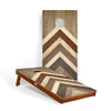 Elakai Terra Chevron Mahogany Pathfinder Cornhole Boards