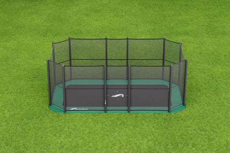 Akrobat 17ft x 10ft Primus Flat Plus In-Ground Trampoline