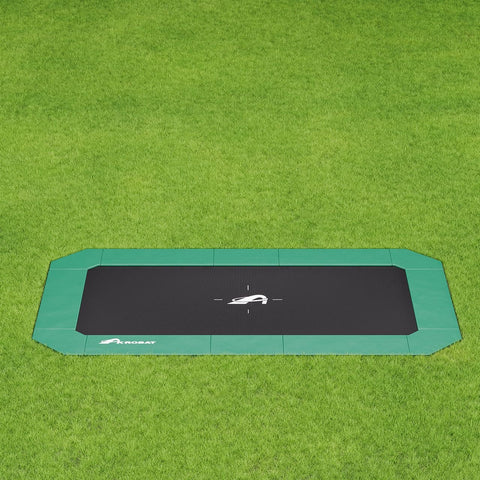 Image of Akrobat 17ft x 10ft Primus Flat Plus In-Ground Trampoline