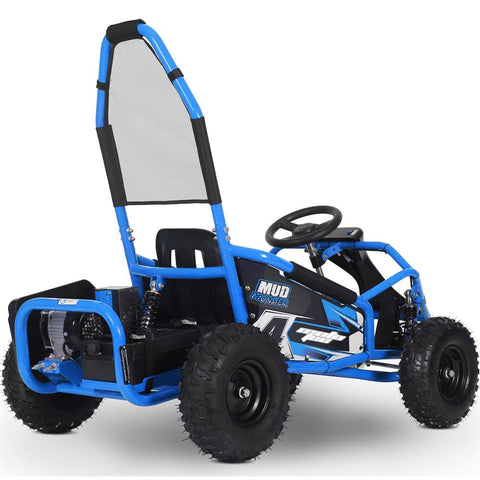 Image of MotoTec Mud Monster Kids Electric 48v 1000w Go Kart Full Suspension