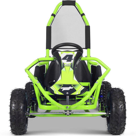 Image of MotoTec Mud Monster Kids Electric 48v 1000w Go Kart Full Suspension