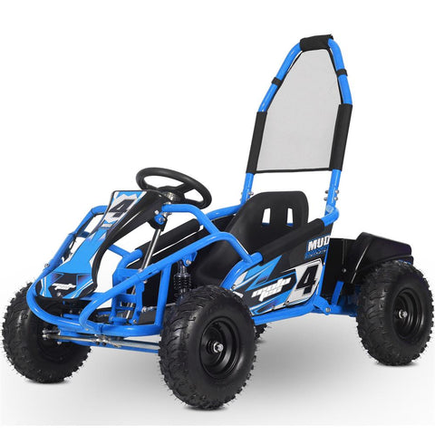 Image of MotoTec Mud Monster Kids Electric 48v 1000w Go Kart Full Suspension