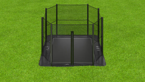 Image of Akrobat 14ft x 10ft Primus Flat In-Ground Trampoline
