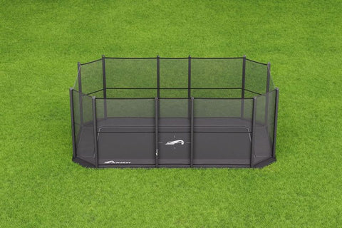 Image of Akrobat 17ft x 10ft Primus Flat Plus In-Ground Trampoline