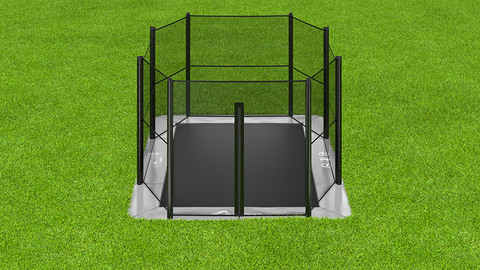 Image of Akrobat 14ft x 10ft Primus Flat In-Ground Trampoline
