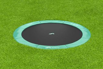 Image of Akrobat 14ft Round Primus Flat In-Ground Trampoline