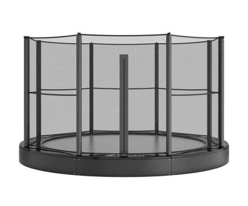 Akrobat 12ft Round Primus Flat In-Ground Trampoline