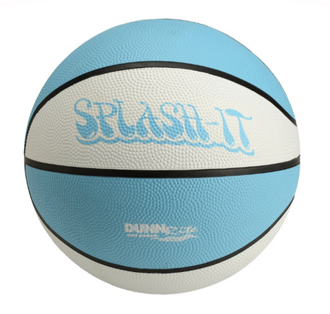 Image of Dunn Rite Splash & Slam Clear White Basketball Hoop Set
