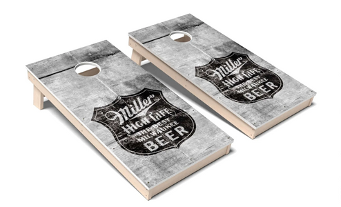 Slick Woody's Beer Branded Cornhole Boards - All Weather