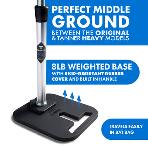 Tanner Pro Weighted Baseball Batting Tee & Softball Tee