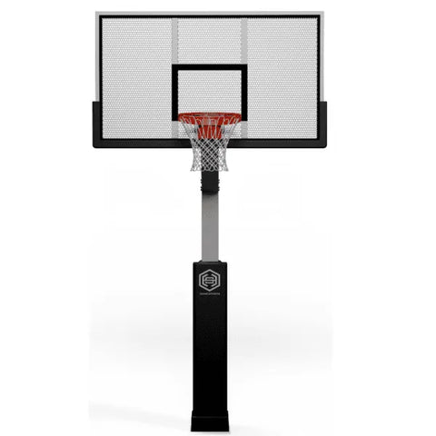 Image of Dominator Pro 72″ Basketball Hoop – Shatterproof Aluminum Backboard