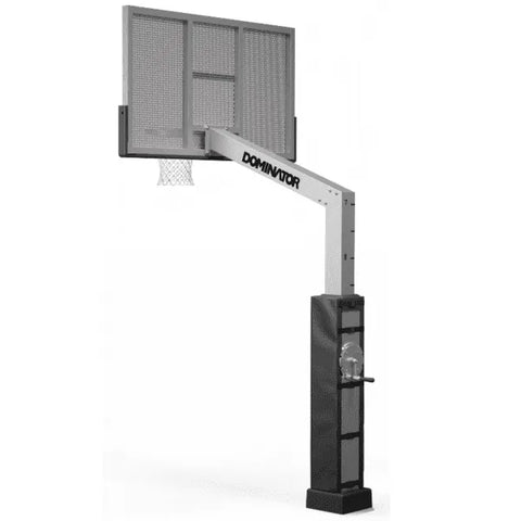 Image of Dominator Pro 72″ Basketball Hoop – Shatterproof Aluminum Backboard