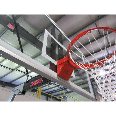 Image of Thunder™ Pro 60" Tempered Glass Portable Basketball Hoop by First Team