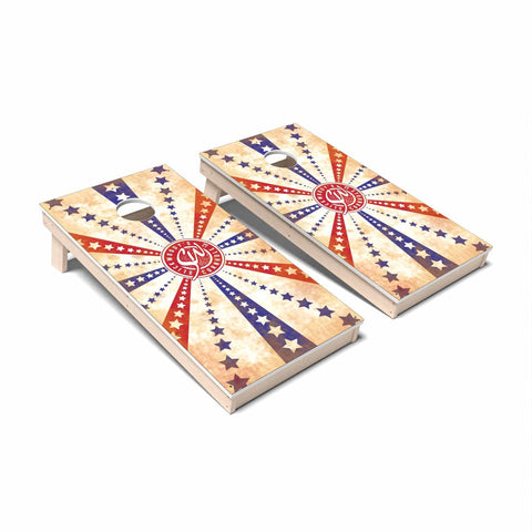 Image of Slick Woody's America/Patriotic Cornhole Boards - All Weather
