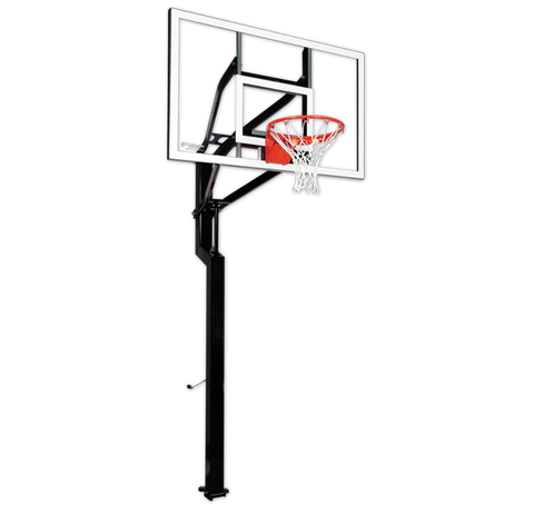 Image of Goalsetter All American 60" In Ground Basketball Hoop - Glass Backboard