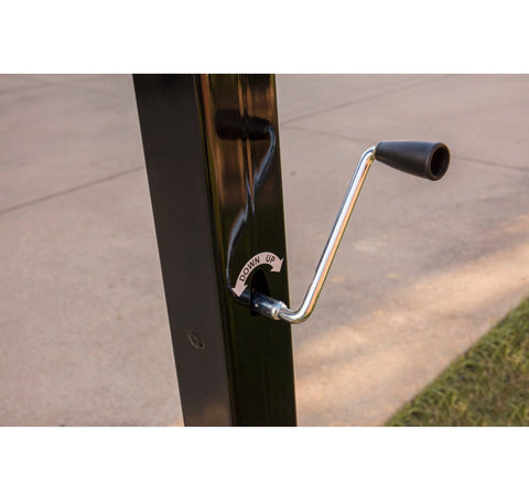 Image of Contender 54" Goalsetter In Ground Basketball Hoop - Glass Backboard