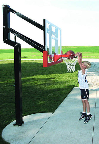 Image of All-Star 54" Goalsetter In Ground Basketball Hoop - Acrylic Backboard