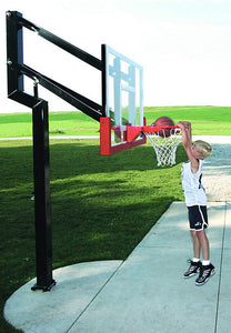 All-Star 54" Goalsetter In Ground Basketball Hoop - Acrylic Backboard