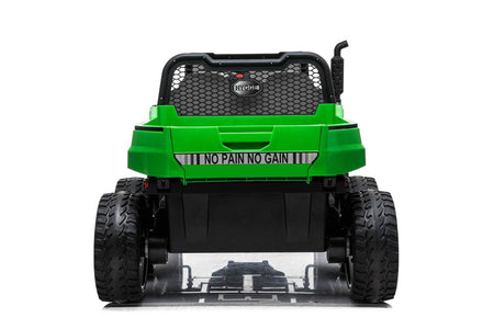 Freddo 24v 6 Wheeler Tractor Trailer Electric Go Kart w/ Dump Cart