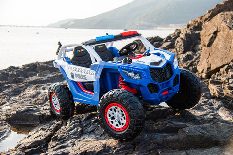 Image of Freddo 24v Storm Police UTV Electric Go Kart