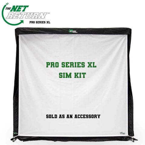 Image of Pro Series V2 XL Golf Simulator Impact Screen Kit by The Net Return