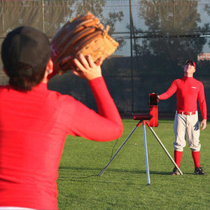 Heater Real Ball Combo Baseball and Softball Pitching Machine