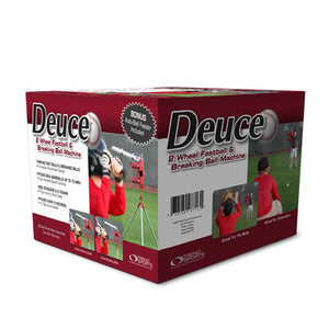 Heater Deuce Two Wheel Fastball & Curveball Baseball Pitching Machine with Automatic Ball Feeder *PREORDER TODAY* (Ships End of July)