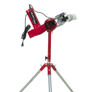 Heater Pro Fastball & Curveball Baseball Pitching Machine with Automatic Ball Feeder