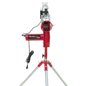 Heater Pro Fastball & Curveball Baseball Pitching Machine with Automatic Ball Feeder