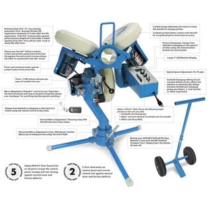 JUGS BP®3 Softball Pitching Machine with Changeup