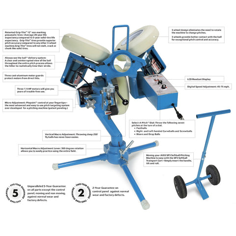 Image of JUGS SP3™ Softball Pitching Machine