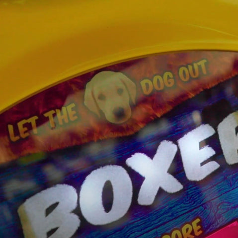 Image of Kalkomat Boxer Dog Punching Game Machine