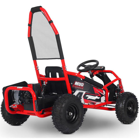 Image of MotoTec Mud Monster Kids Electric 48v 1000w Go Kart Full Suspension