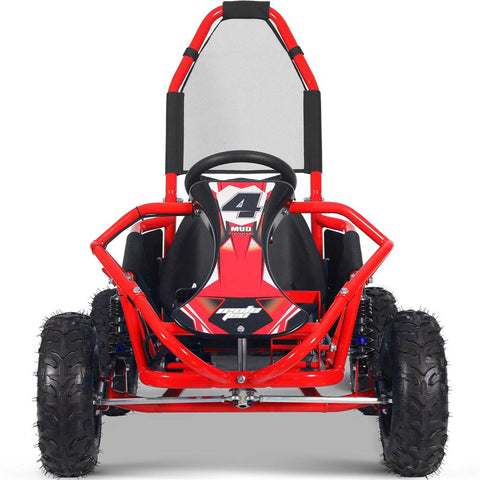 Image of MotoTec Mud Monster Kids Electric 48v 1000w Go Kart Full Suspension