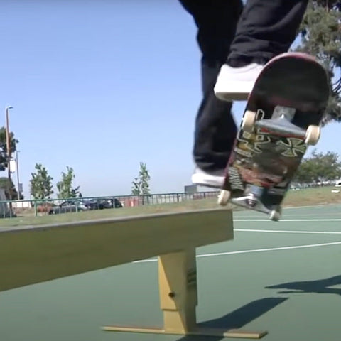 Image of 24K Gold Skateboard Rail by OC Ramps