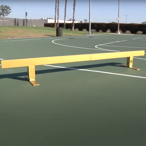 Image of 24K Gold Skateboard Rail by OC Ramps