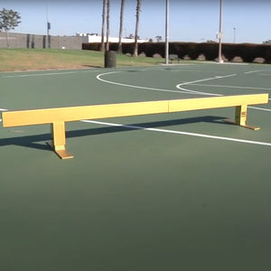 24K Gold Skateboard Rail by OC Ramps