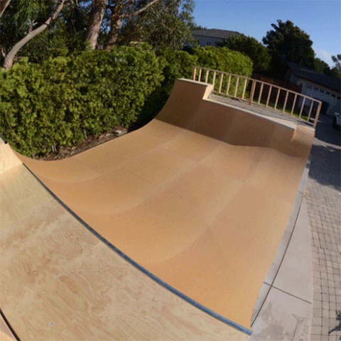 Image of 16ft Wide Half-Pipe Skateboard Ramp by OC Ramps