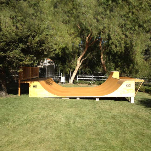 Image of 16ft Wide Half-Pipe Skateboard Ramp by OC Ramps
